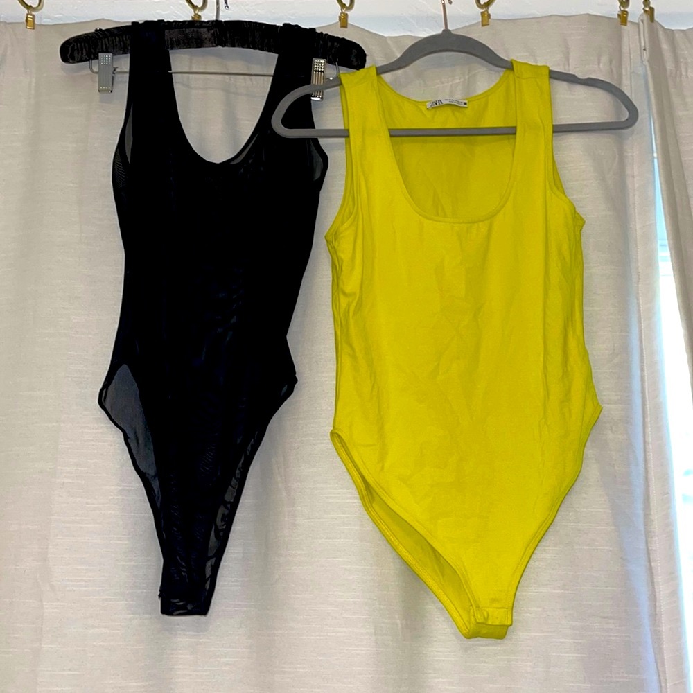 NWOT lot of 2 bodysuits. Zara & Forever 21